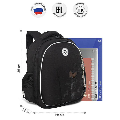 RAz-586-7 Рюкзак школьный - Grizzly фото 36