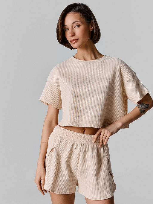 Комплект домашний женский бежевый - Mark formelle фото 3