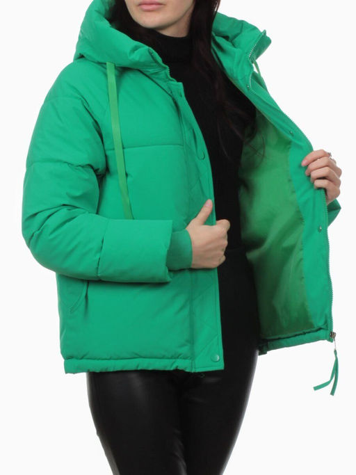 A2301 GREEN Куртка зимняя женская (150 гр. холлофайбер) - Fashion фото 7
