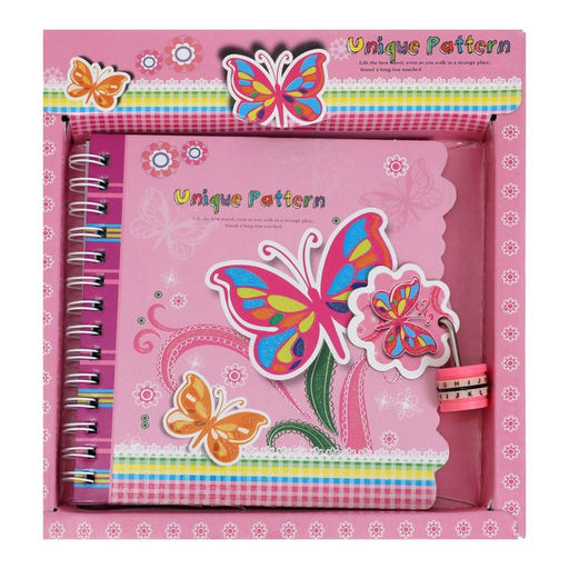 Записная книжка в подарочной коробке, на замочке, А6, 50 листов, линия Цветы, МИКС - Calligrata фото 2