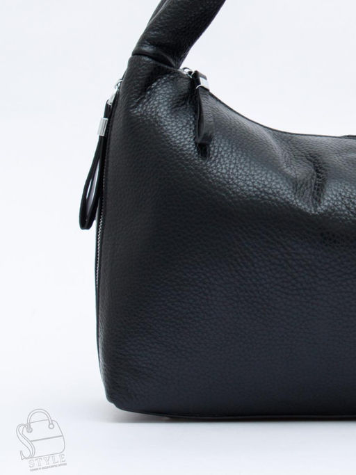 Сумка женская кожаная 1019C black Polina&Eiterou