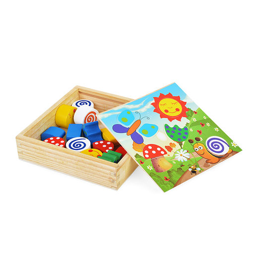 Пазл-вкладыш Солнечный день в коробке - Щепочка фото 4