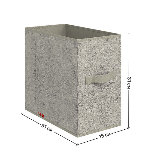 Короба стеллажные, без крышки, 15*31*31 см, набор 4 шт., MONET MORNING, шт - Valiant фото 2