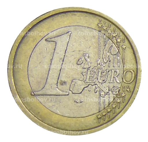 Монета 1 евро 2007 года Италия