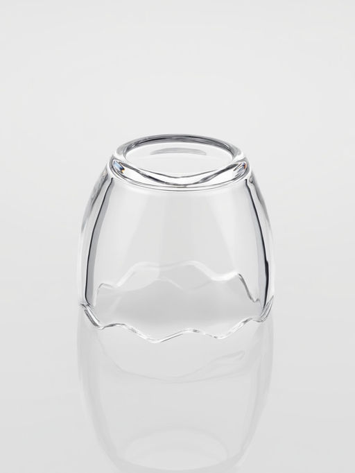 Конфетница Яйцо, 80 мл, 6.3?9 см, стекло, прозрачная