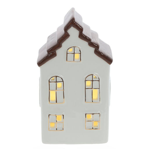 Изделие декоративное "Домик" с подсветкой (LR44x2), L7 W5 H14 см, 2в.