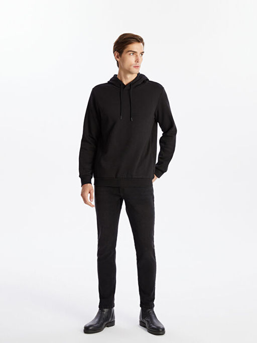 Uzun Kollu Erkek Hoodie - Waikiki фото 2