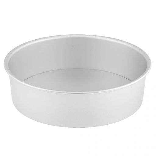 Форма для выпечки алюминиевая "Мастер" д29см, h8см, s1мм, съемное дно д26,5см, загнутый край (Китай)