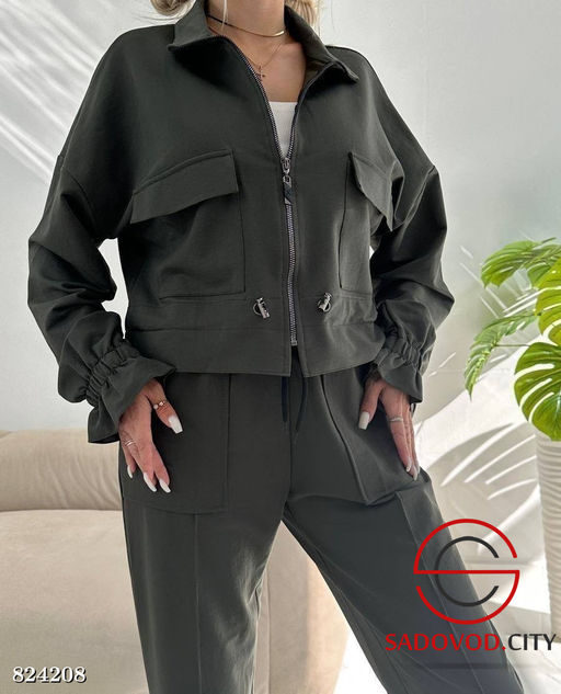 Костюм женский из двунитки