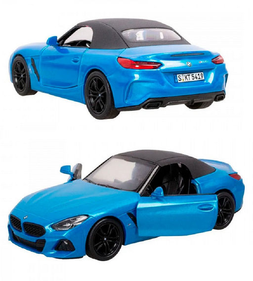 Kinsmart. Модель арт.KT5419/3 "BMW Z4" 1:34 закрытая (синяя) инерц.