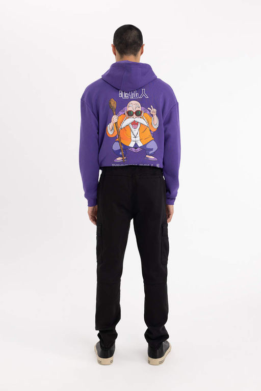 Брюки из габардина Regular Cargo Jogger с карманами-карго - Defacto фото 6