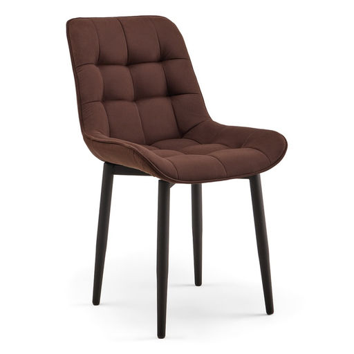 Стул «Бостон», обивка velutto 24, цвет шоколад