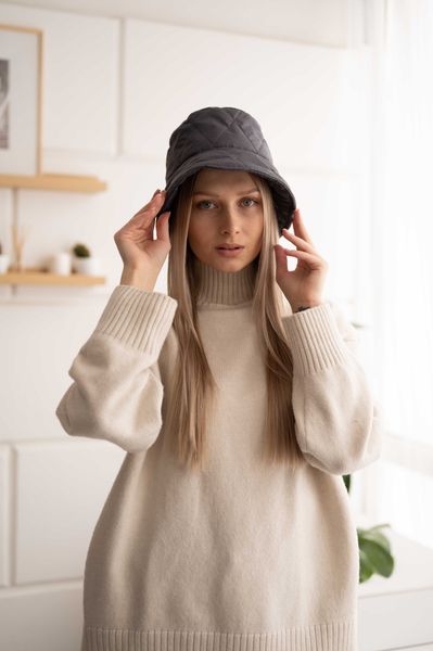 Панама темно-серый - Yollochka фото 6