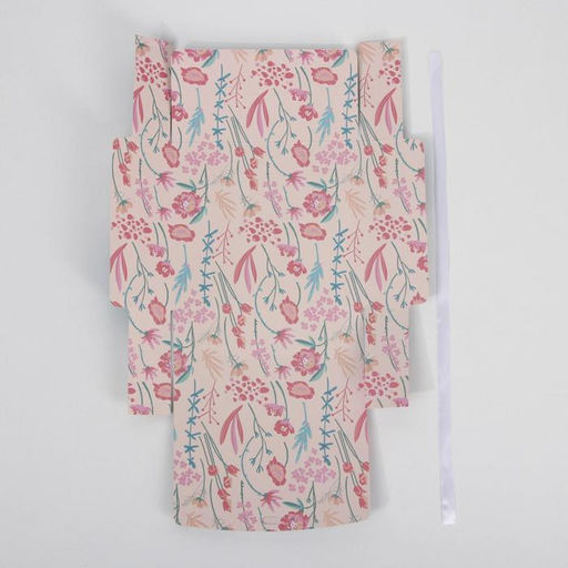 Коробка складная двухсторонняя Цветы, 20 18 5 см - Дарите счастье фото 6