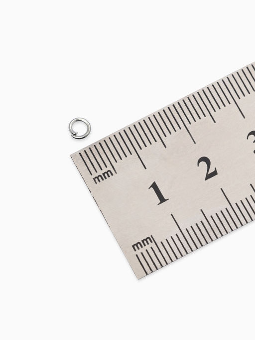 Цена за 2 шт. Набор для создания украшений "База" тросик, кримпы, шапочка, протектор, кольца, 61 пред, цв серебро