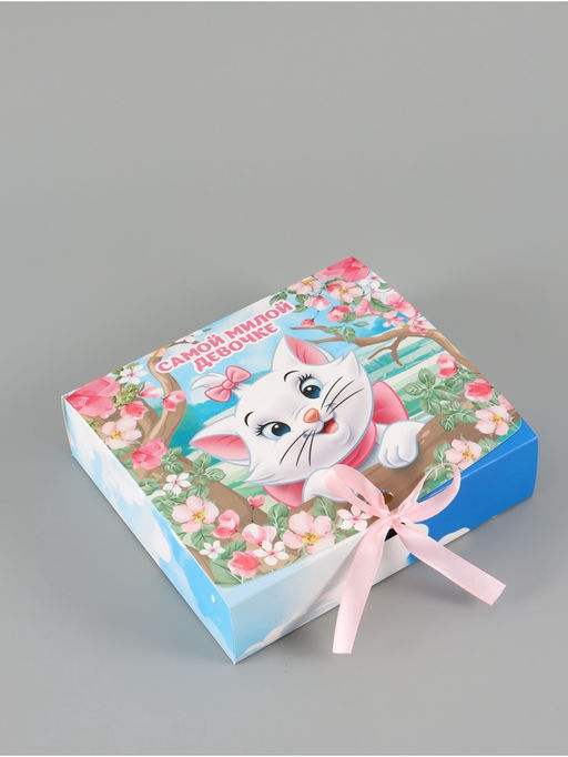 Цена за 2 шт. Коробка подарочная «Кошечка Мари», 20 × 18 × 5 см