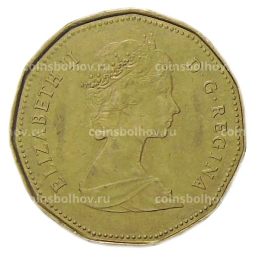 Монета 1 доллар 1989 года Канада