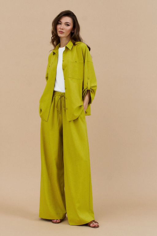 Рубашка DILIA 877 салатовый