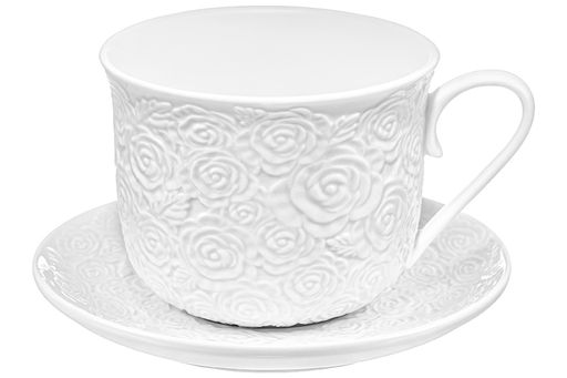 Чайная пара 2 пр. 450 мл 14*11*8,5 см Розы - Elan gallery фото 5