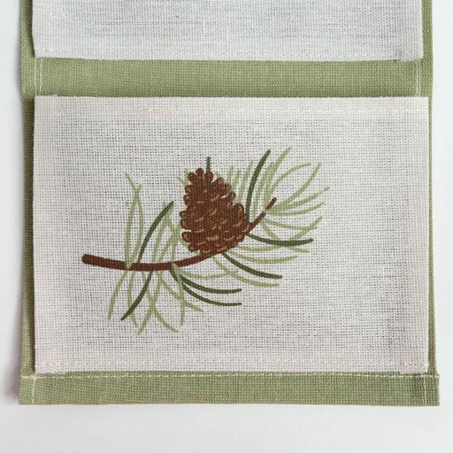 Кармашек текстильный Christmas 2 отделения, 20х41 см - Этель фото 5