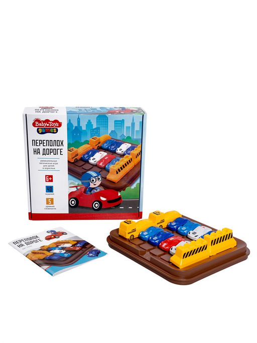 Игра настольная "Переполох на дороге" (70039) 6+, "Десятое королевство" / "Baby Toys games"