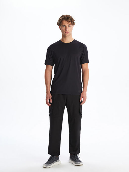 Bisiklet Yaka Erkek Spor Ti??rt