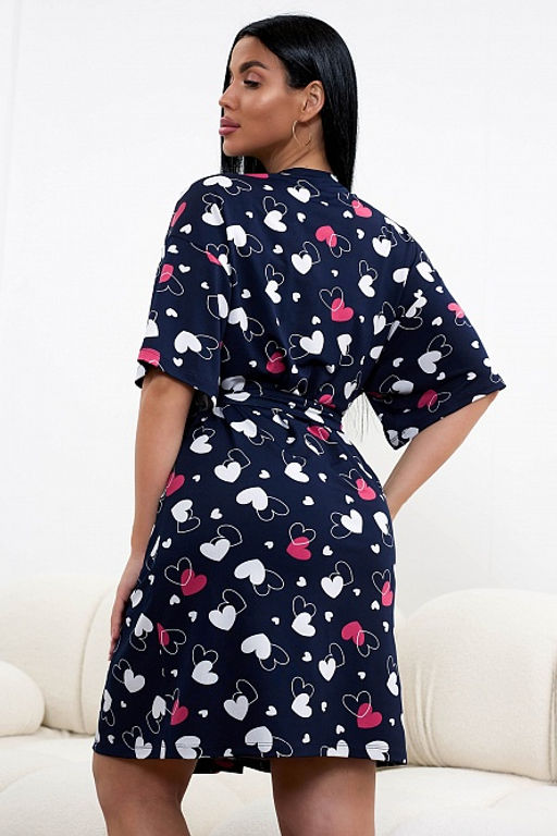 Комплект (сорочка +халат), арт. 0822-34