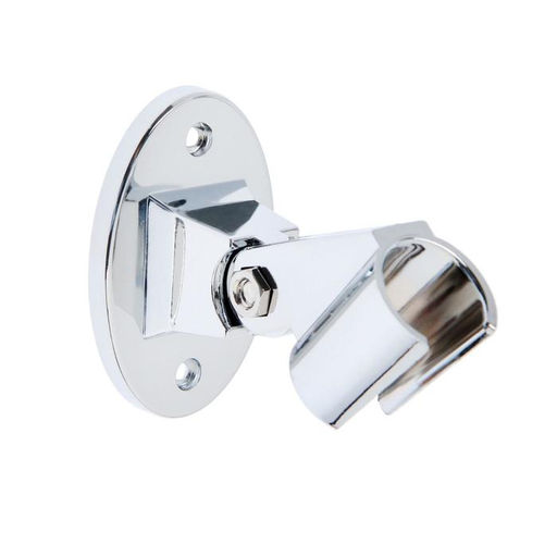 Цена за 2 шт. Держатель для душевой лейки ZEIN Z86, пластик, цвет хром