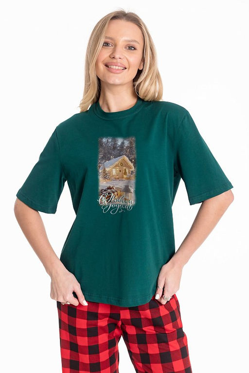 Футболка М325424Пз зеленый