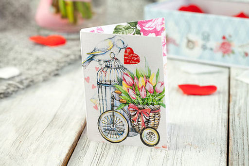 Мини-открытка "Желаю, чтобы этот день стал особенным"