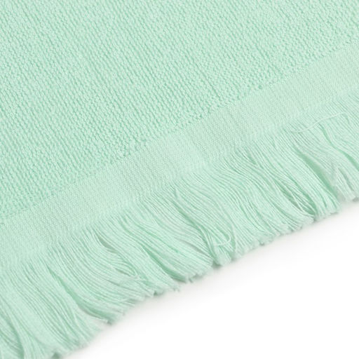 Полотенце махровое Love Life Fringe, 50х90 см, цвет мятный, 100% хлопок, 380 гр/м2 - Lovelife фото 3