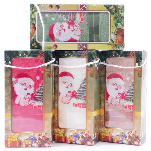 Полотенце махровое в коробке 70*140