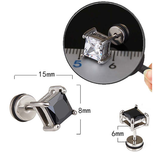 Моно серьга на гвоздиках арт. 11 9712 (id 261082) - Rada фото 2