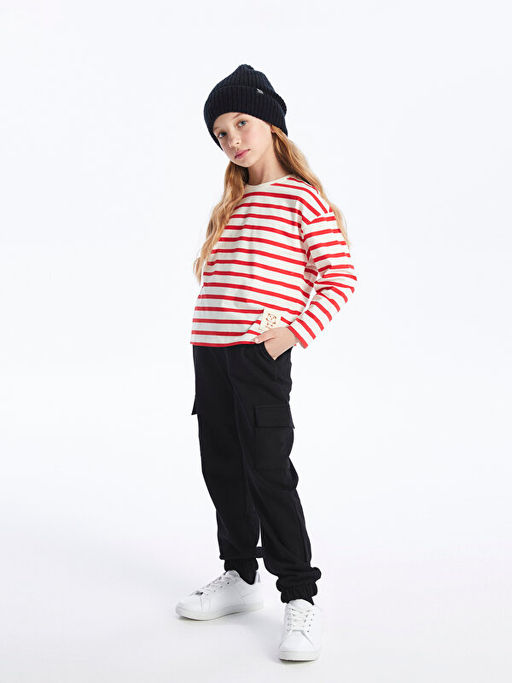Beli Lastikli K?z ?ocuk Jogger E?ofman Alt?