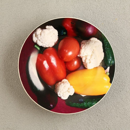 Тарелка декоративная Овощи, D=17,5 см - Simaland фото 3