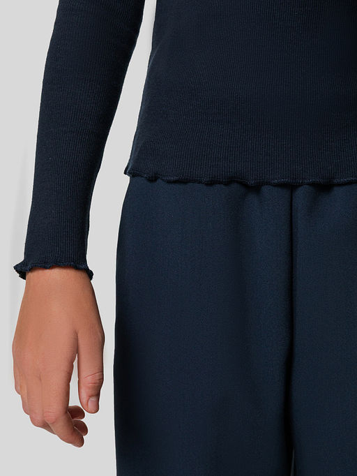 Поло для девочек синее - Mark formelle фото 6