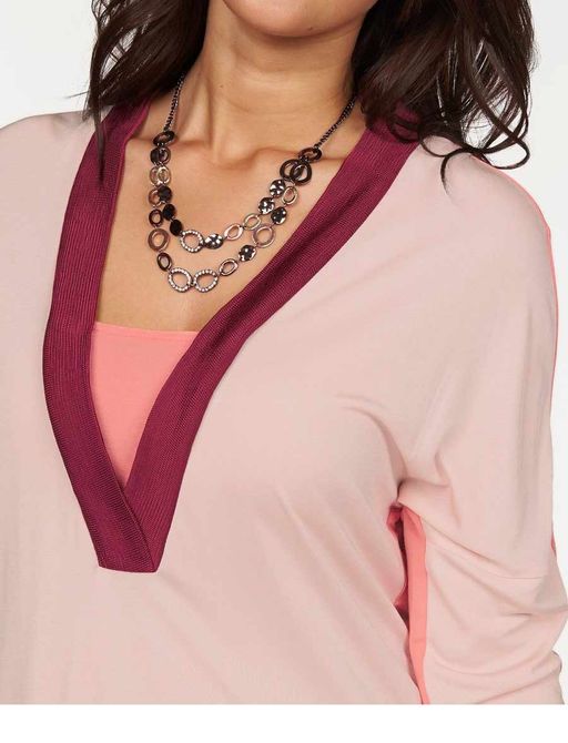 Туника, розовая - Ashley brooke фото 6