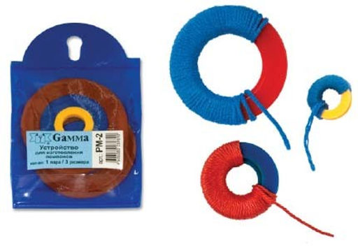 УСТРОЙСТВО PM-2 ДЛЯ ИЗГОТОВЛЕНИЯ ПОМПОНОВ GAMMA