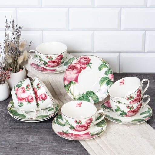 Чайный набор 12 предметов 250 мл / 17-127# /уп 6/ - Галеонтрейд фото 2