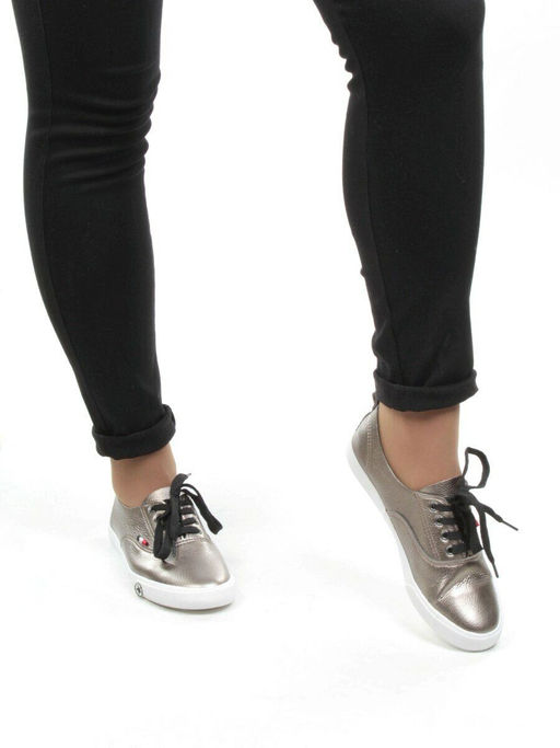 05-MJ-17D-23E GUN Кеды женские (искусственные материалы) - Фабричный китай фото 4