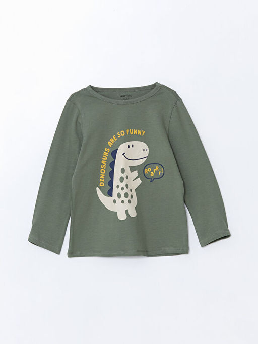 Bisiklet Yaka Erkek ?ocuk Pijama Tak?m? - Waikiki фото 2