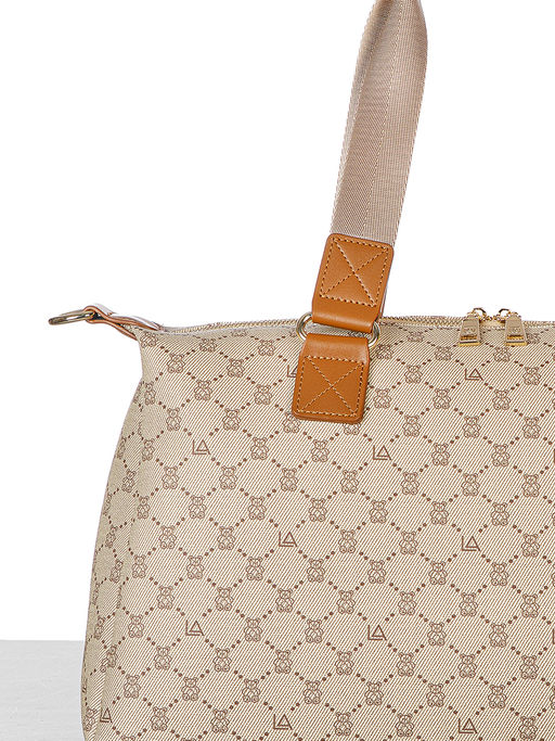 LACCOMA сумка AC89100-мишки бежевый эко кожа