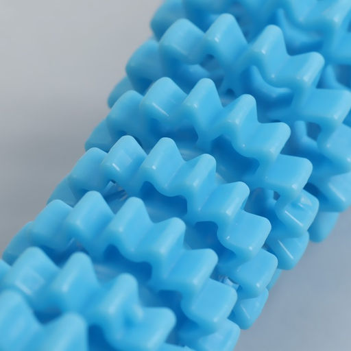 Массажёр «Скалка», универсальный, 12 колёс, d=7×45 см, МИКС