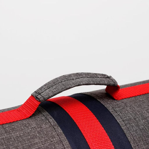 Сумка - переноскадля животных, каркасная, складная, 46 х 28,5 х 26 см, красно-серая - Пижон фото 7