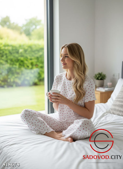 Пижама с штанами женская