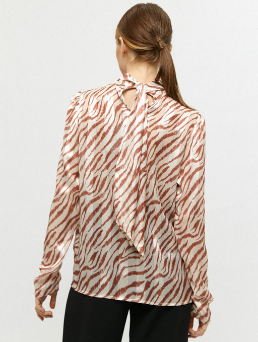 Conso/PR 200423 - brown Блуза