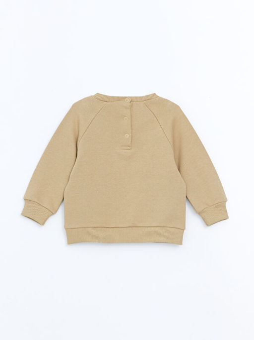Bisiklet Yaka Erkek Bebek Sweatshirt ve Pantolon 2li Tak?m - Waikiki фото 3