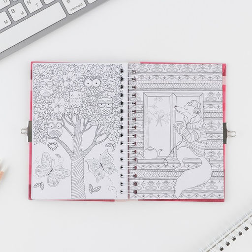 Анкета для девочек на замочке Для стильных девчонок, А6, твёрдая обложка, 40 листов - Artfox фото 40