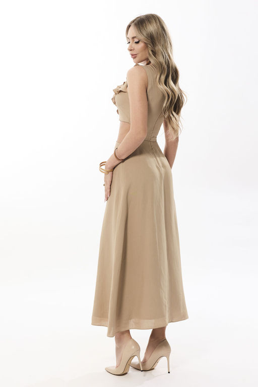 Платье Golden Valley 44199 бежевый  фото 3