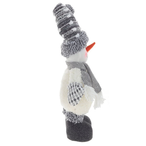 Игрушка набивная "Снеговик", L23 W11 H40 см, 2в.